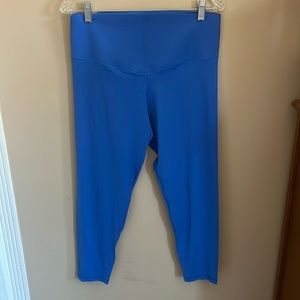 aerie Real Me Xtra 7/8 Legging, Blue, size XL